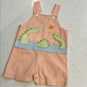 Funtasia! Too... Dallas  Whimsical Sea Monster Romper.  Size 9M.